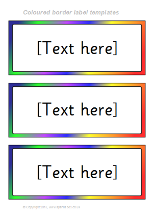 Detail Template For Box File Label Nomer 40