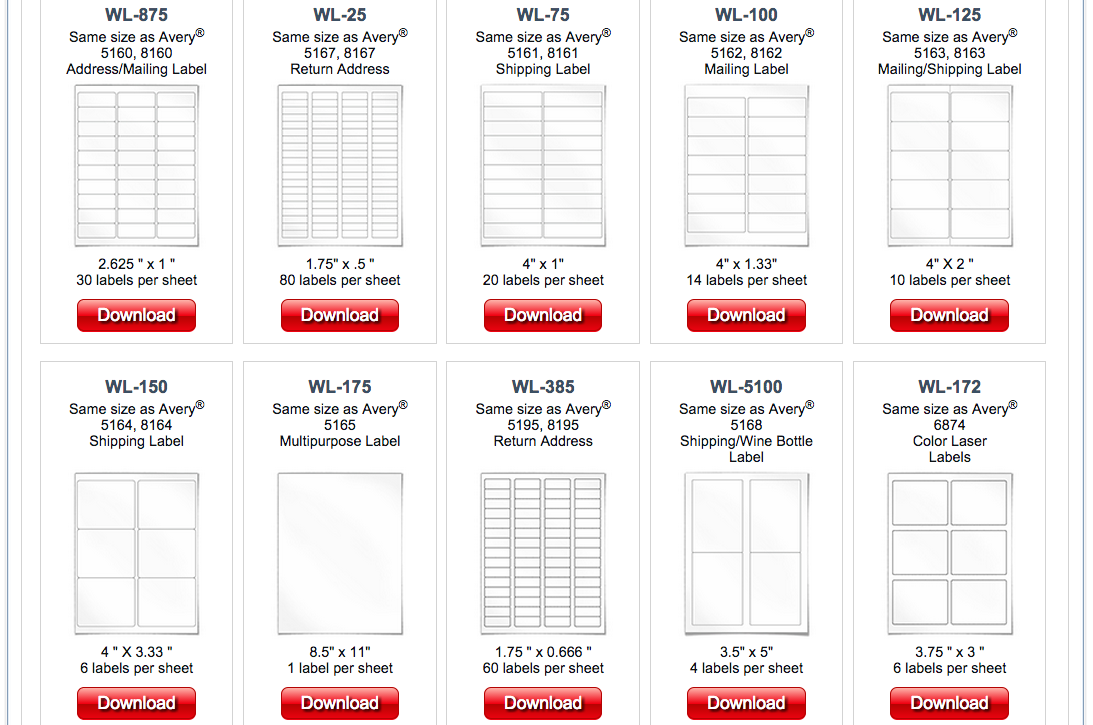 Detail template for box file label koleksi nomer 8