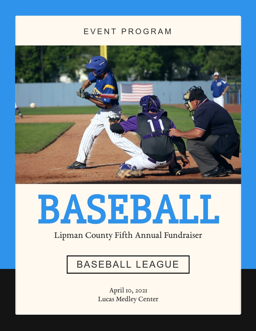 Template For Sports Event Program - 52+ Koleksi Gambar