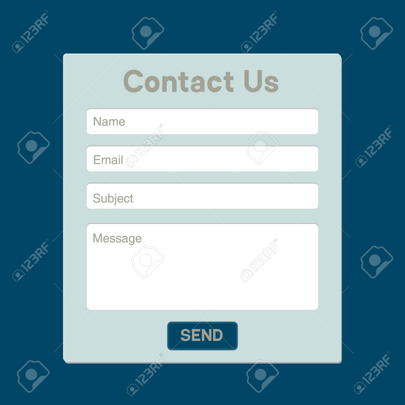 Detail Template Form Web Nomer 27
