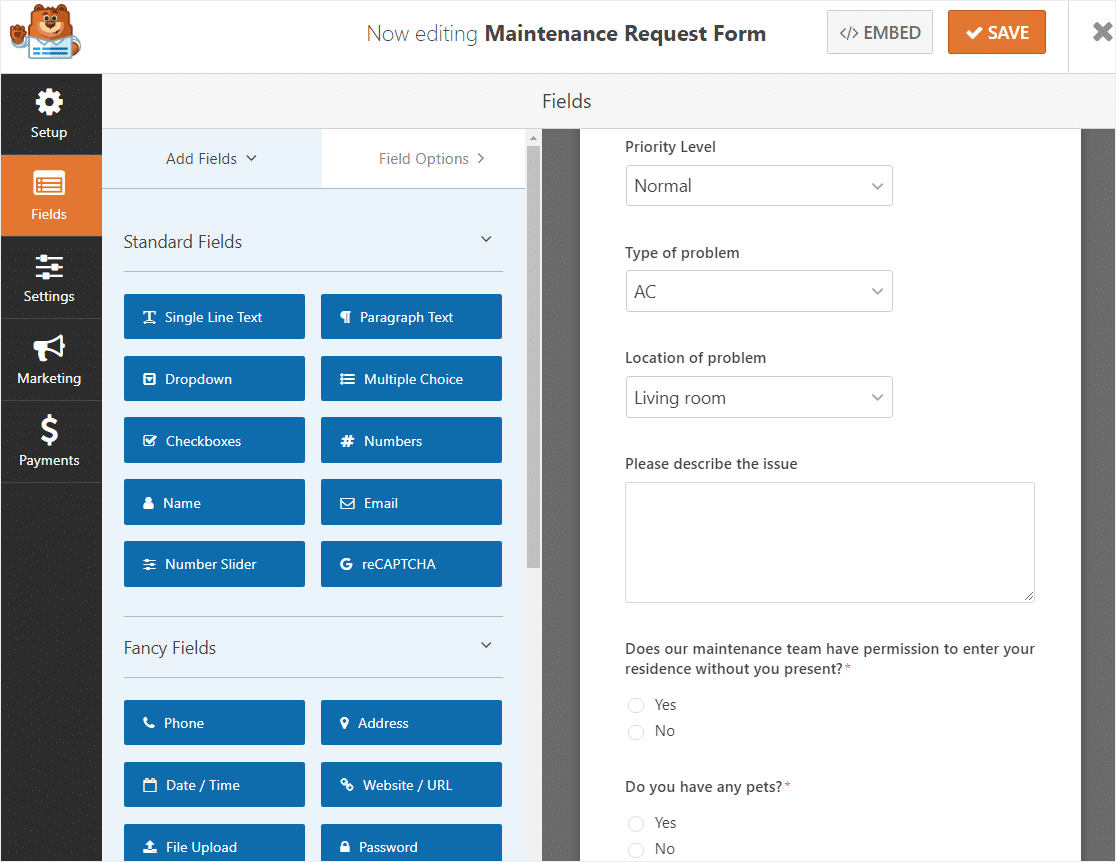 Detail Template Form Web Nomer 40