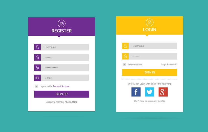 Detail Template Form Web Nomer 7