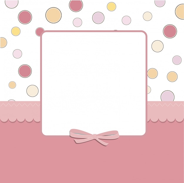 Detail Template Frame Design For Greeting Card Nomer 2