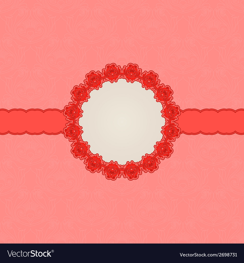 Detail Template Frame Design For Greeting Card Nomer 14