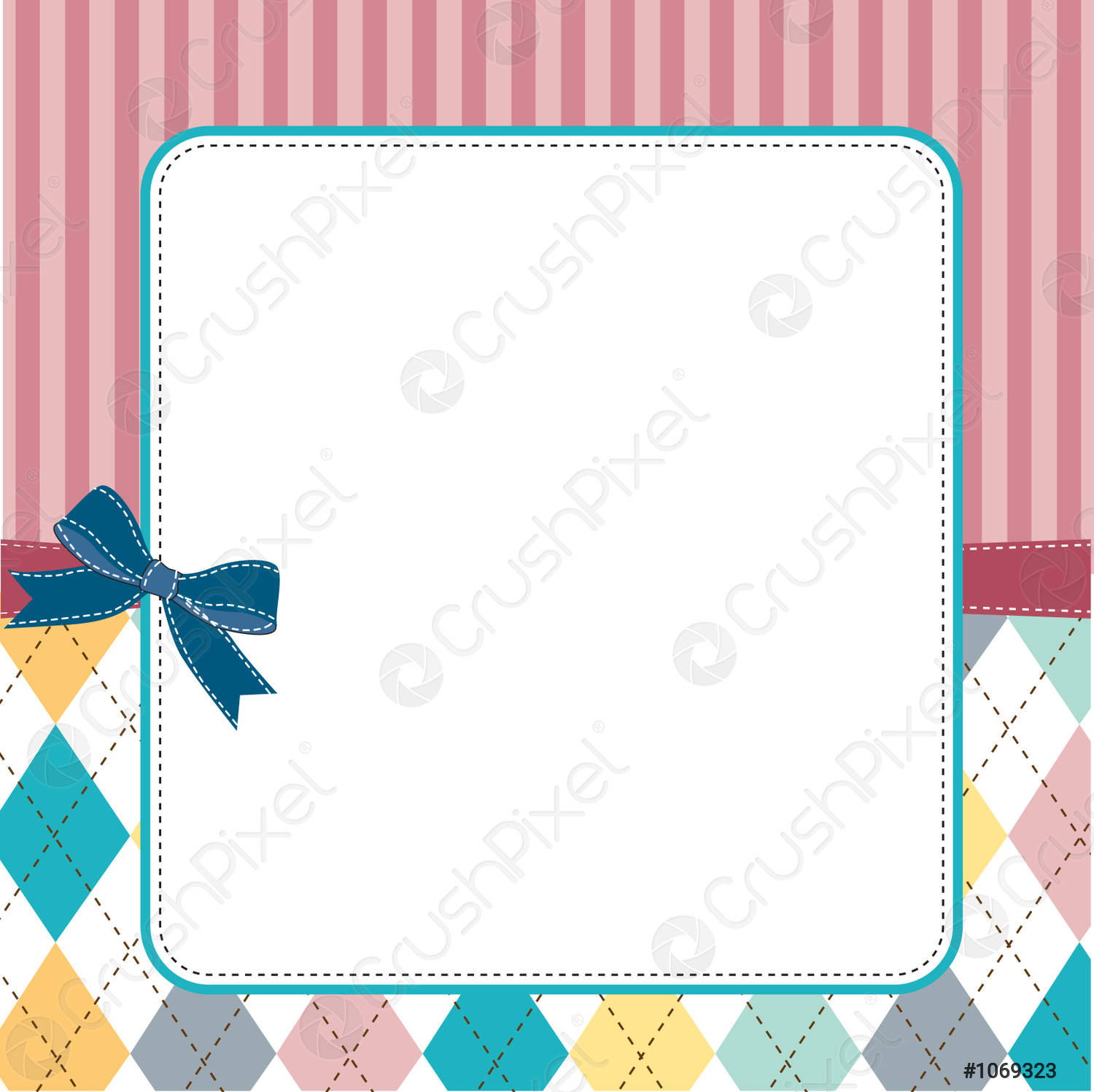Detail Template Frame Design For Greeting Card Nomer 18