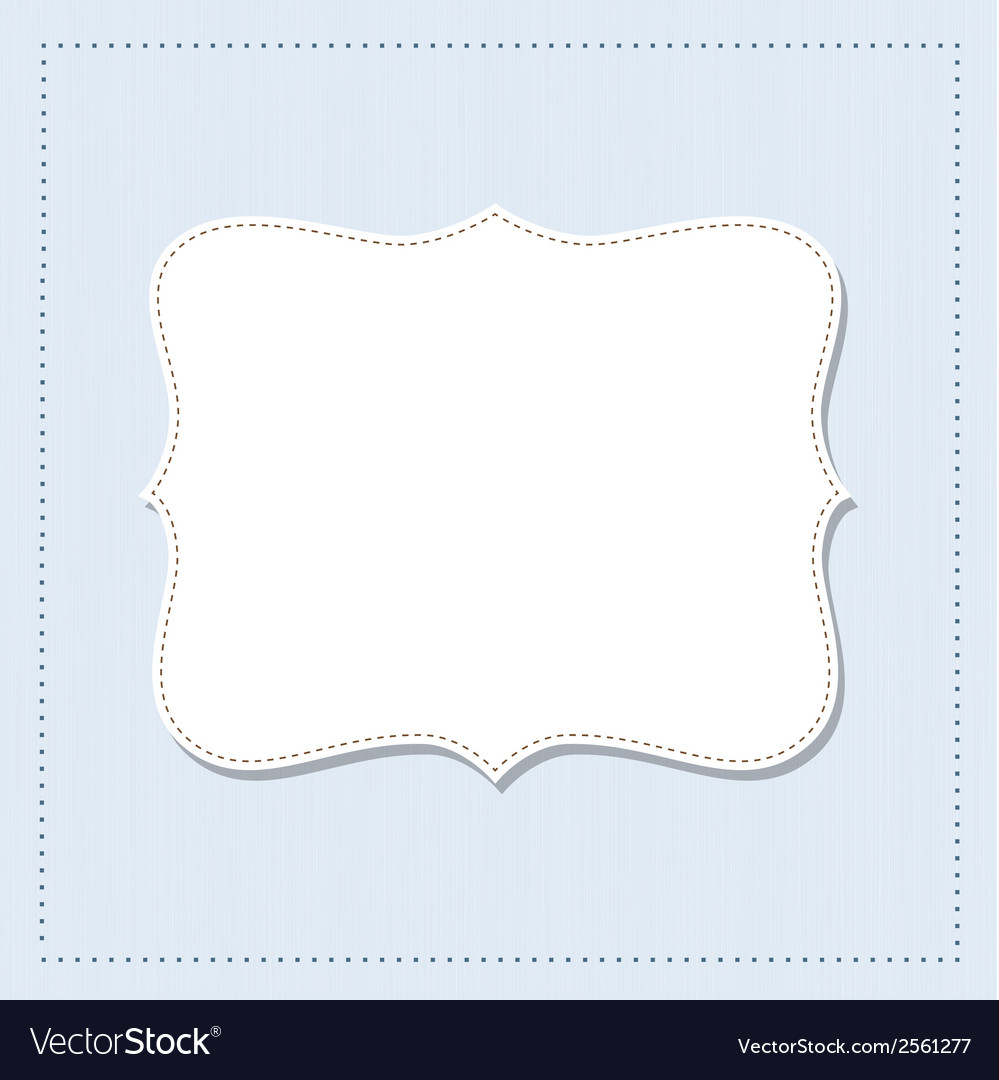 Detail Template Frame Design For Greeting Card Nomer 4