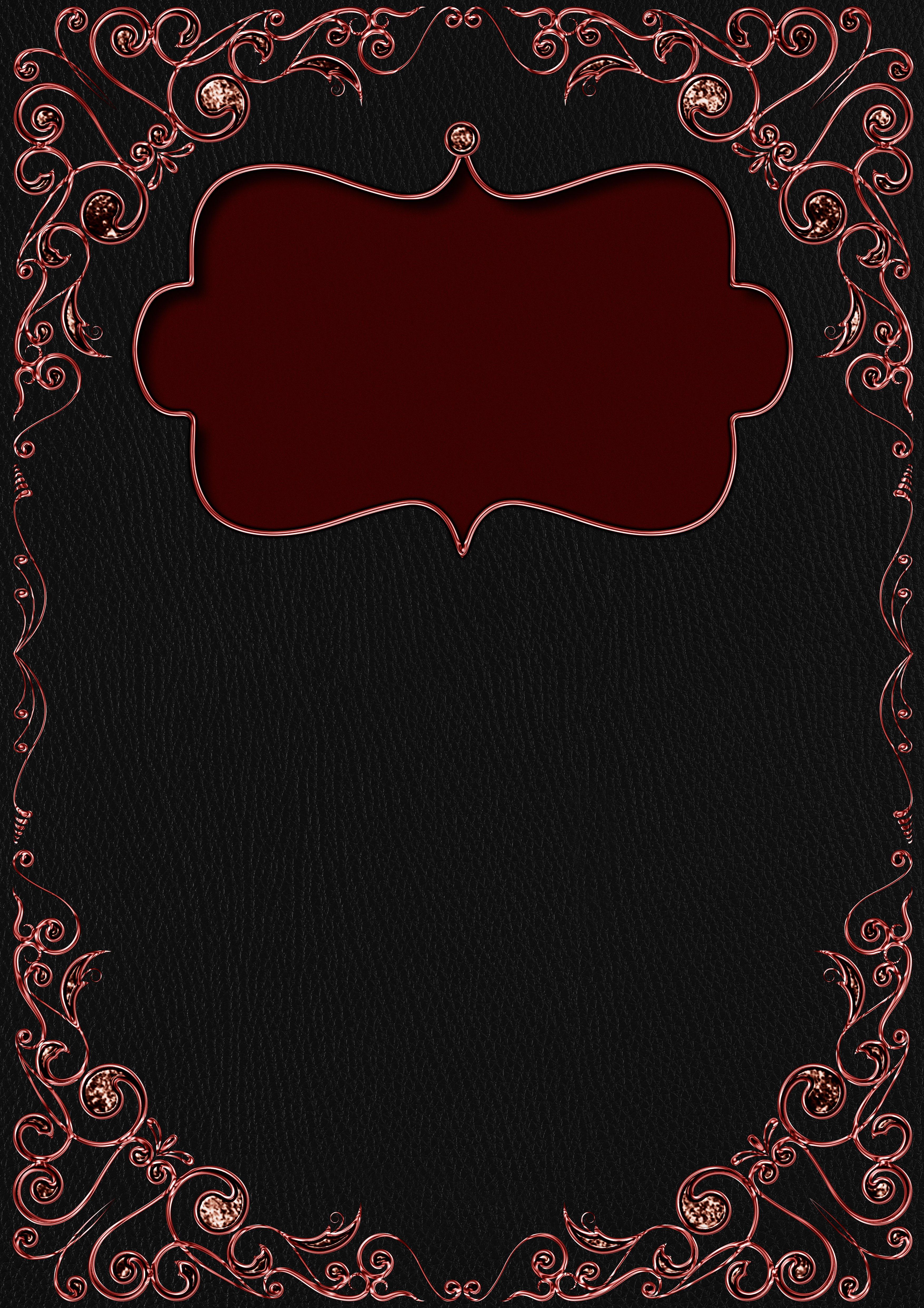 Detail Template Frame Design For Greeting Card Nomer 41