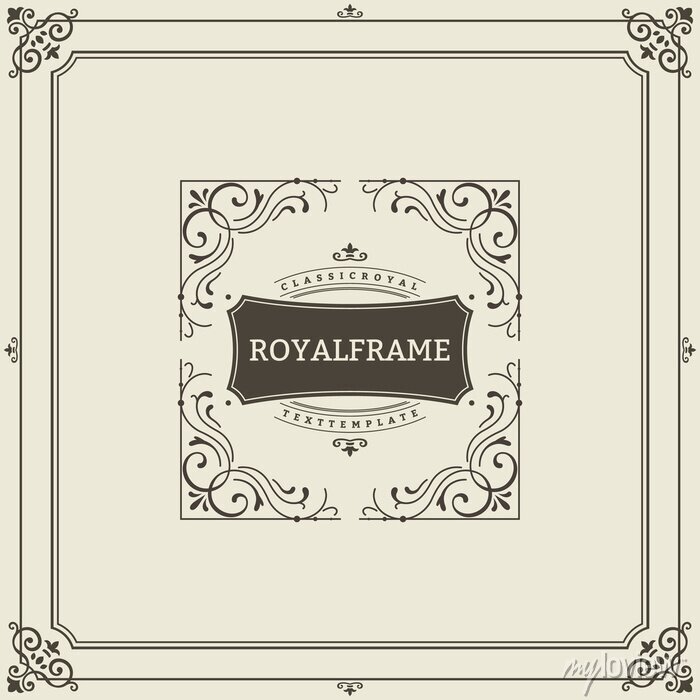 Detail Template Frame Design For Greeting Card Nomer 50
