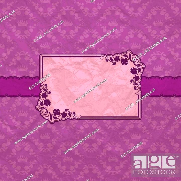 Detail Template Frame Design For Greeting Card Nomer 56