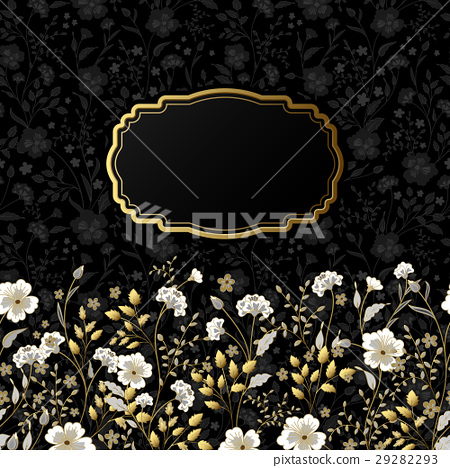 Detail Template Frame Design For Greeting Card Nomer 57