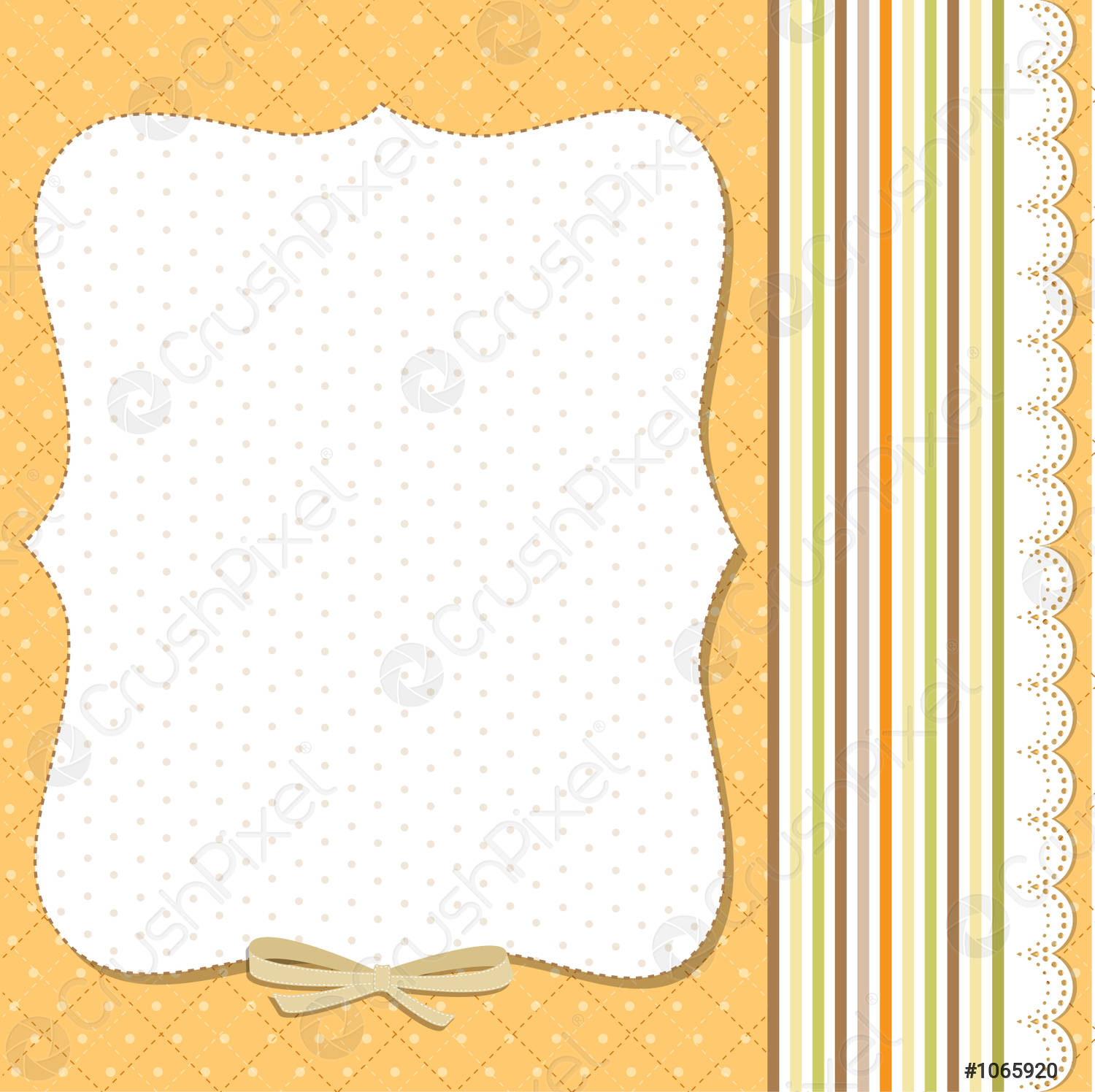 Detail Template Frame Design For Greeting Card Nomer 9