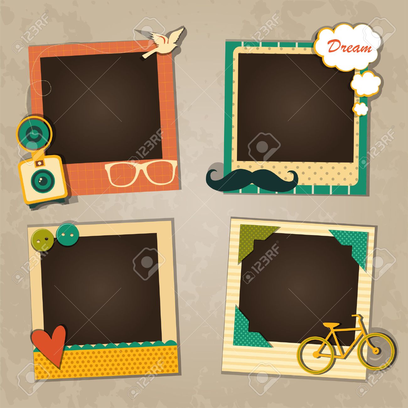 Detail Template Frame Foto Nomer 21