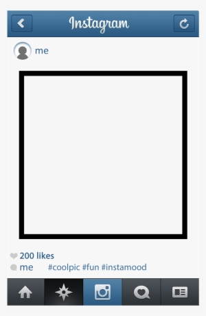 Detail Template Frame Instagram Nomer 12