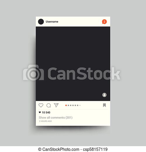 Detail Template Frame Instagram Nomer 13