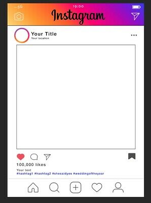Detail Template Frame Instagram Nomer 14