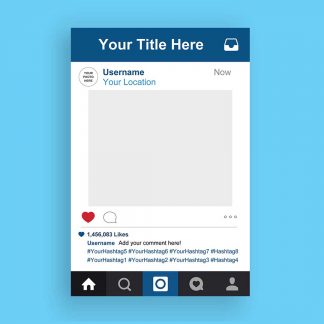 Detail Template Frame Instagram Nomer 18