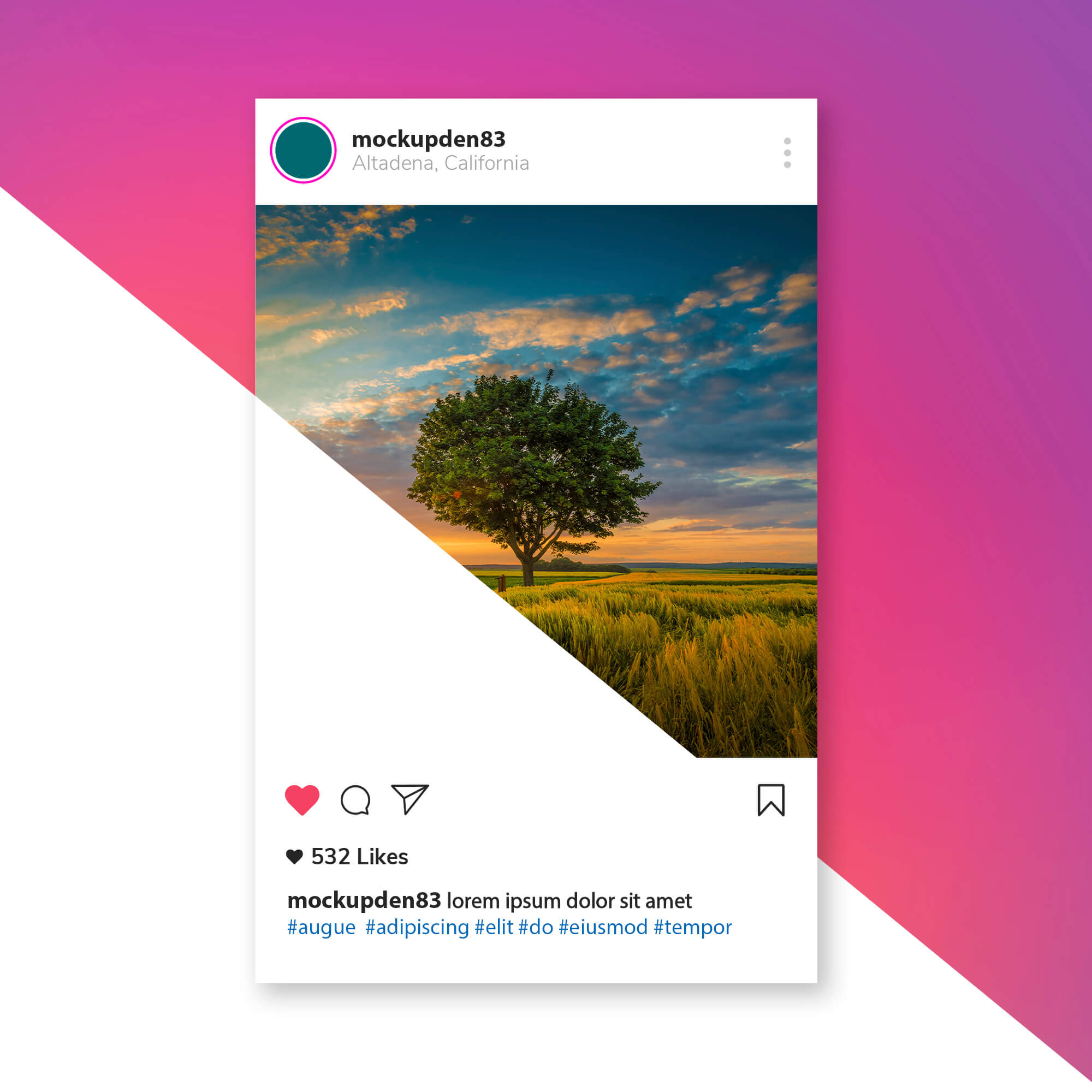 Detail Template Frame Instagram Nomer 27
