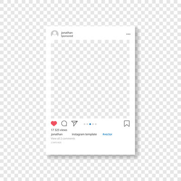 Detail Template Frame Instagram Nomer 4