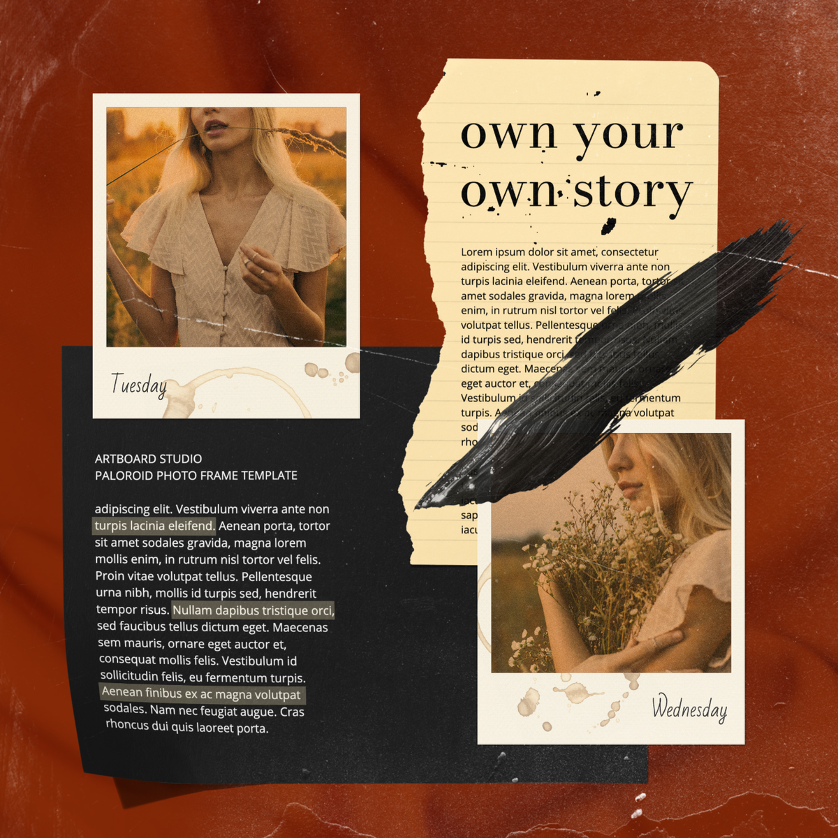 Detail Template Frame Instagram Nomer 29