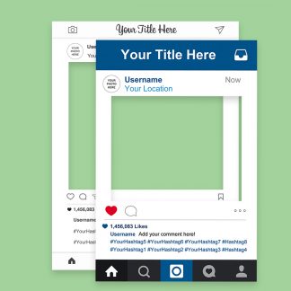 Detail Template Frame Instagram Nomer 39