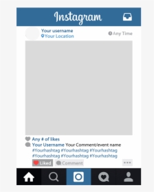 Detail Template Frame Instagram Nomer 42