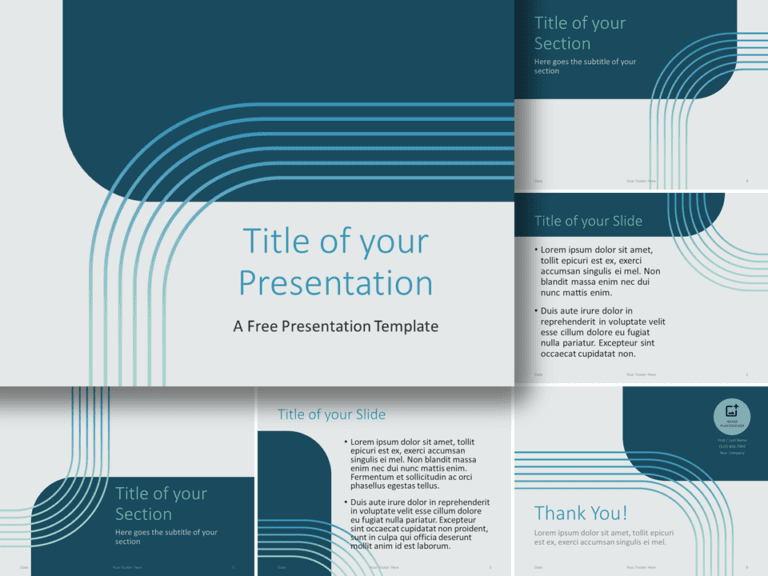 Detail Template Free Google Slides Nomer 15