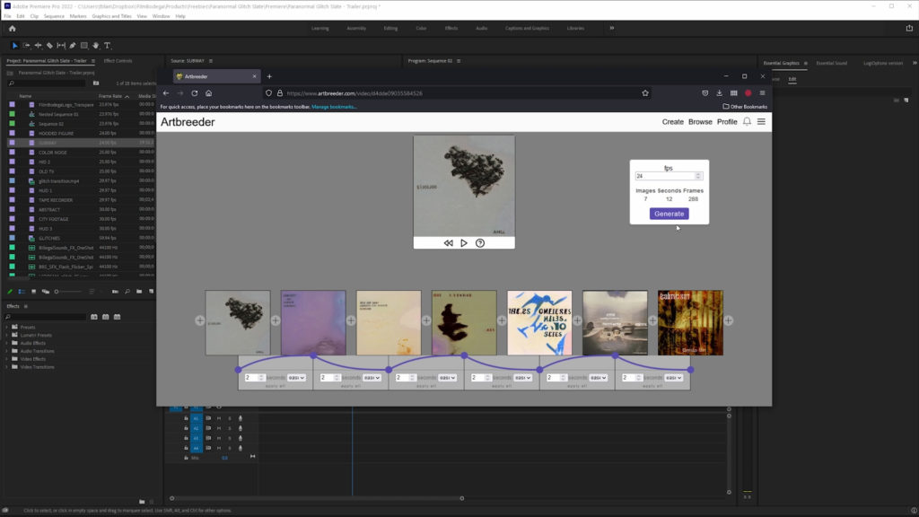 Detail Template Glitch Premiere Pro Nomer 35