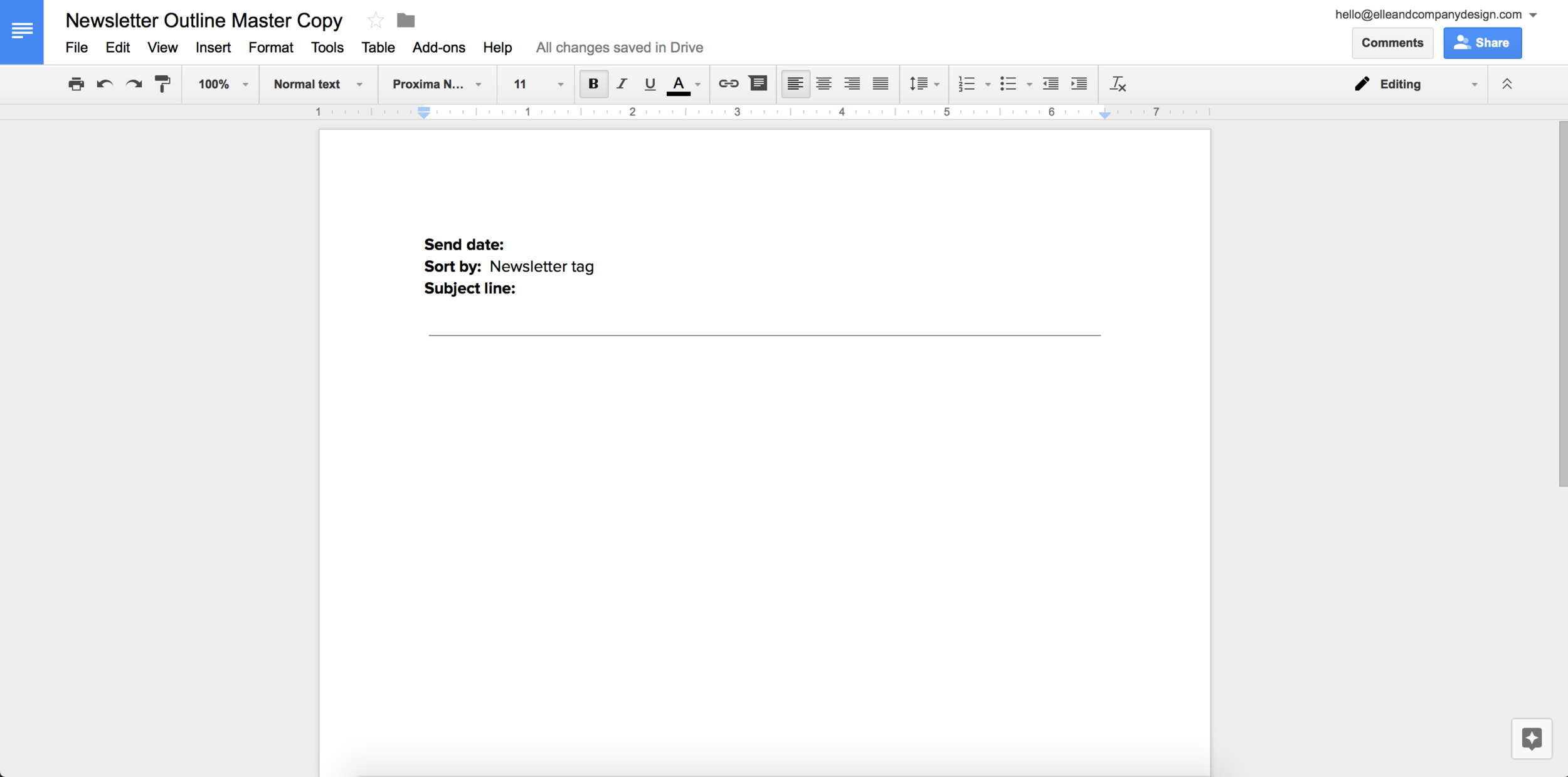 Detail Template Google Doc Nomer 9