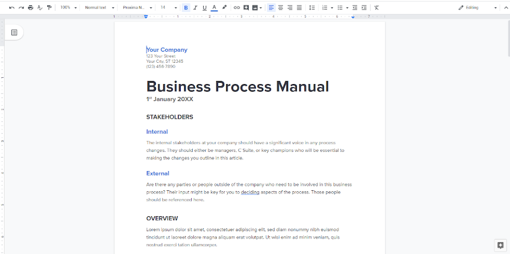 Detail Template Google Doc Nomer 24