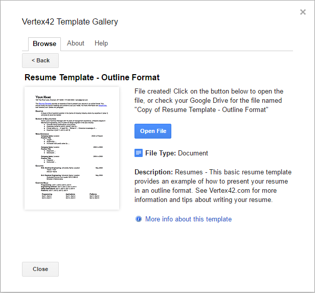 Detail Template Google Drive Nomer 45