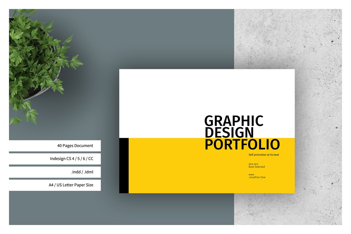 Detail Template Graphic Design Portfolio Nomer 24