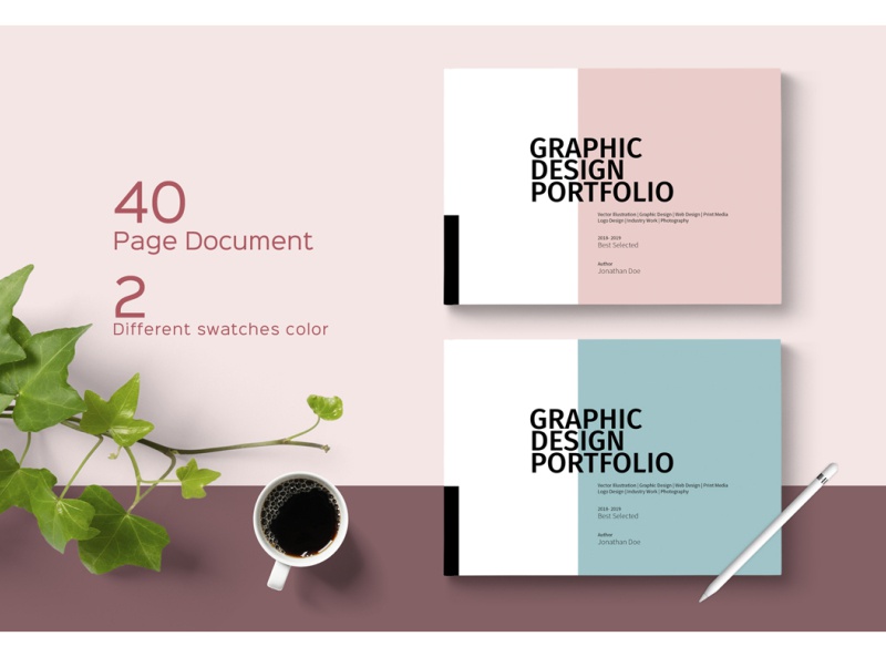 Detail Template Graphic Design Portfolio Nomer 30