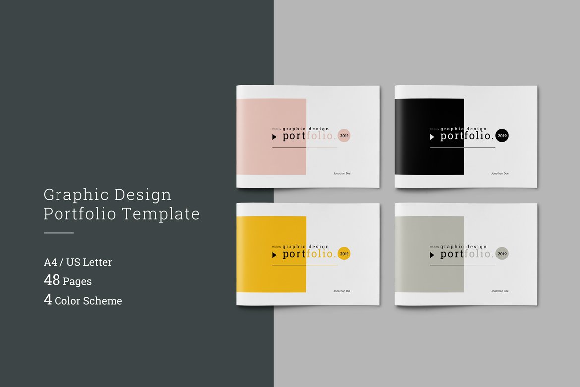 Detail Template Graphic Design Portfolio Nomer 5