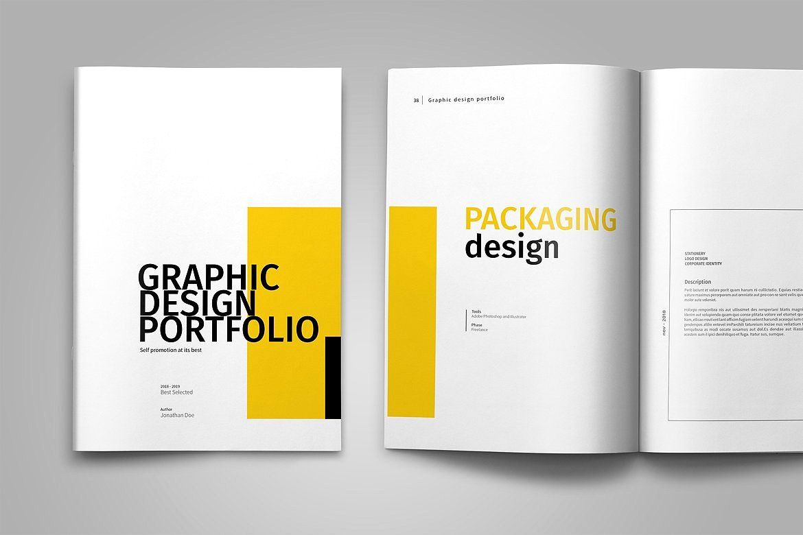 Detail Template Graphic Design Portfolio Nomer 6