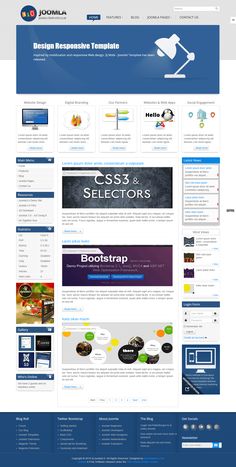 Detail Template Gratis Joomla 3 Nomer 18