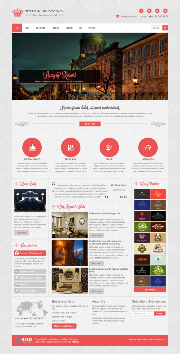 Detail Template Gratis Joomla 3 Nomer 51