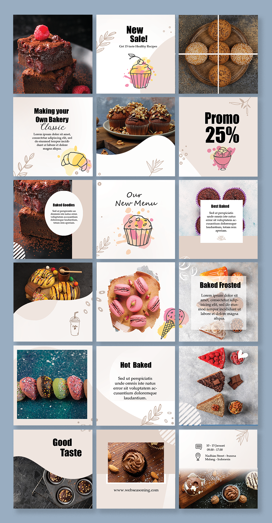 Detail Template Grid Instagram Nomer 45