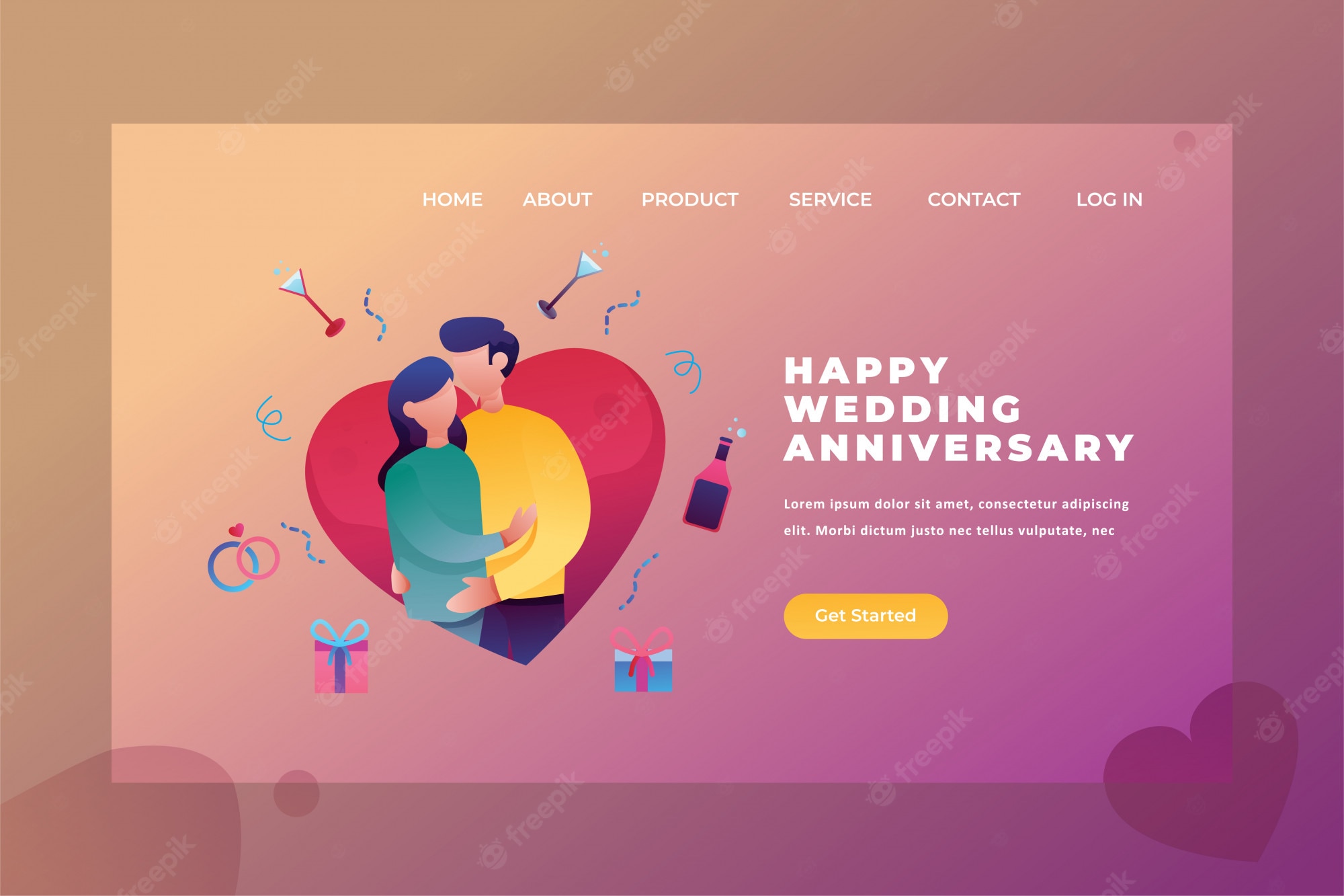 Detail Template Happy Anniversary Nomer 38