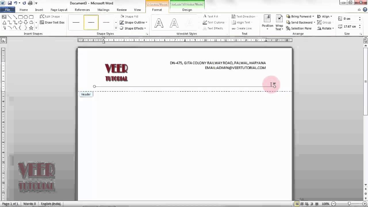 Detail Template Header Footer Word Nomer 17