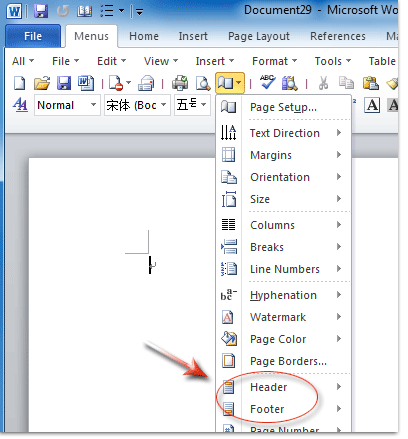 Detail Template Header Footer Word Nomer 49