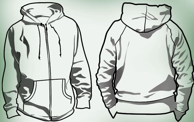 Detail Template Hoodie Polos Photoshop Nomer 16