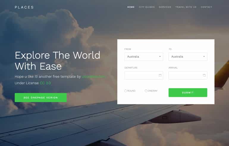 Detail Template Hotel Bootstrap 4 Nomer 33