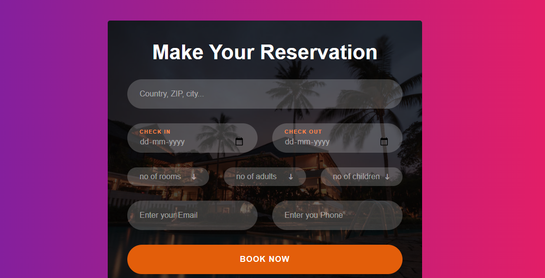 Detail Template Hotel Bootstrap 4 Nomer 37