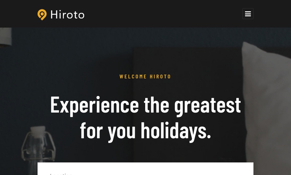 Detail Template Hotel Bootstrap 4 Nomer 40