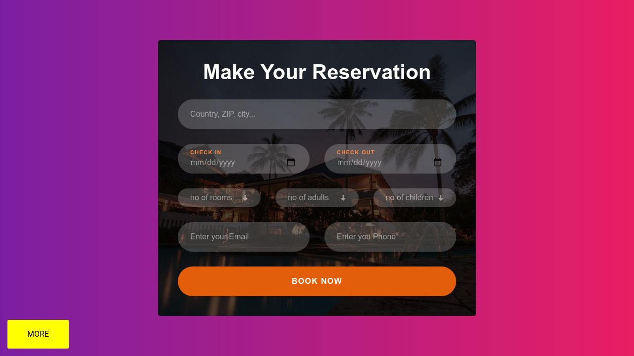 Detail Template Hotel Bootstrap 4 Nomer 44