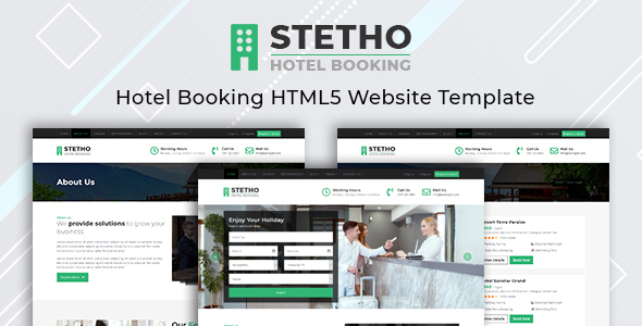 Detail Template Hotel Bootstrap 4 Nomer 56