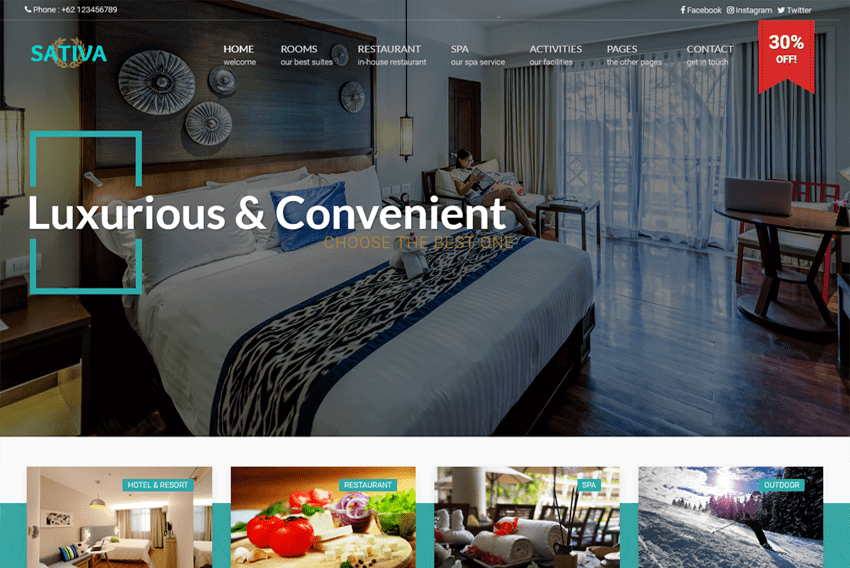 Detail Template Hotel Html Nomer 14