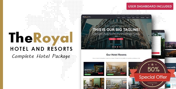 Detail Template Hotel Html Nomer 43