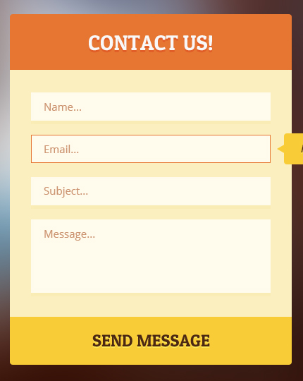 Detail Template Html Flat Design Nomer 33