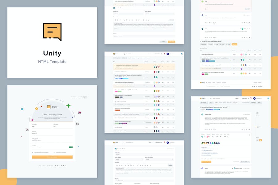 Detail Template Html Forum Nomer 26